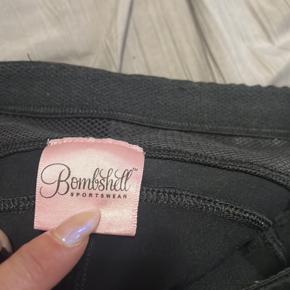 Bombshell Unicorn legging, black, size small, or medium. - Picture 6 of 6